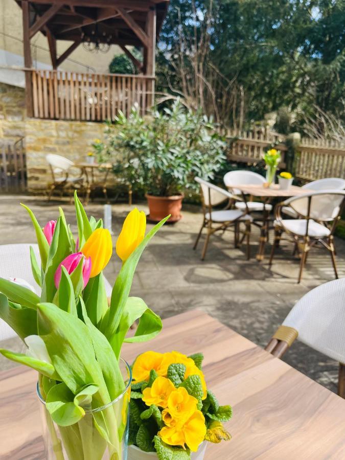 Ferienwohnungen An Der Salvatorkirche - Zentrales Apartmenthaus Mit Terrasse Coburg Eksteriør bilde
