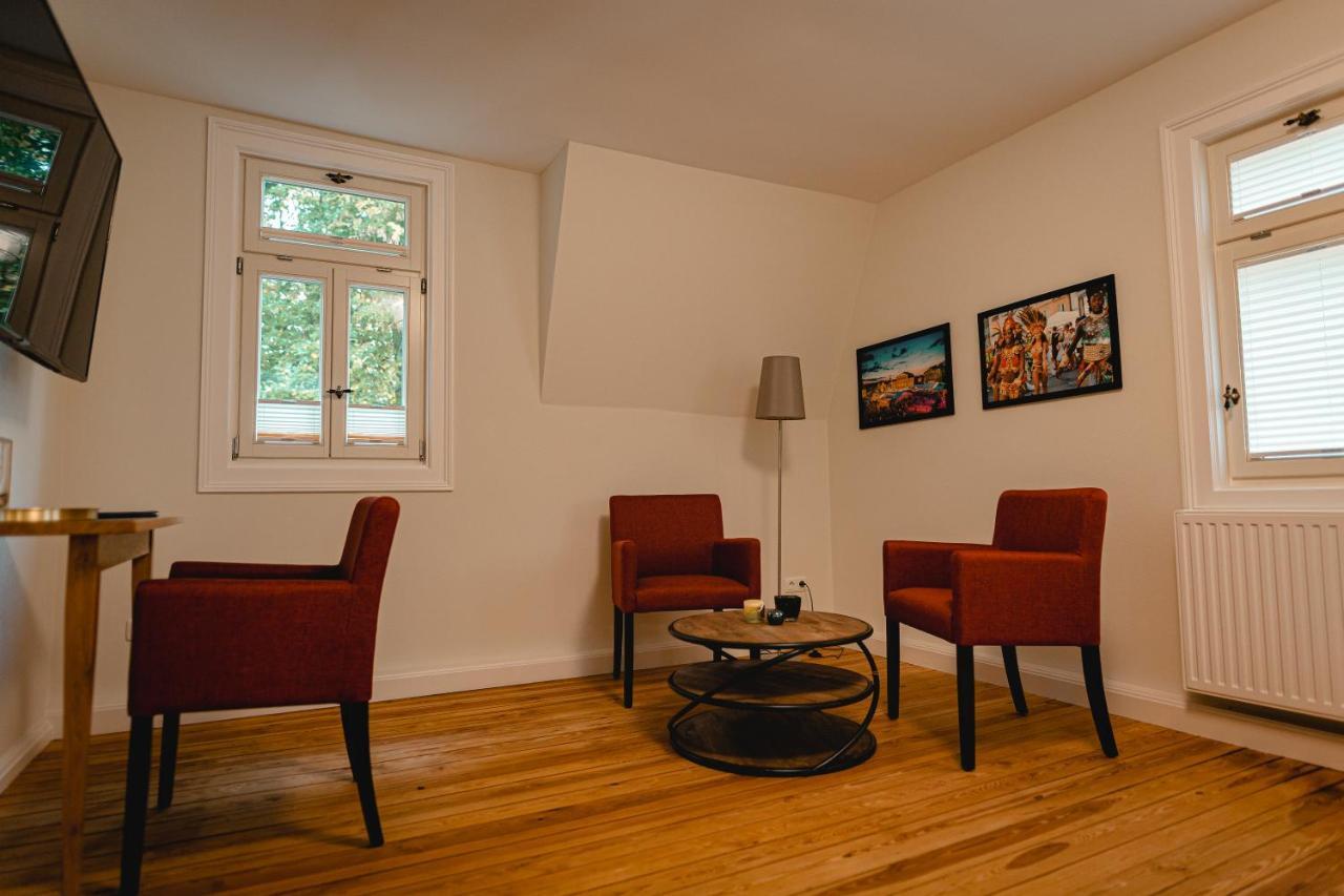 Ferienwohnungen An Der Salvatorkirche - Zentrales Apartmenthaus Mit Terrasse Coburg Eksteriør bilde